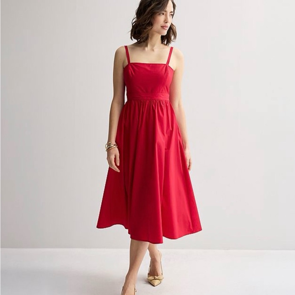Women's Nine West Square Neck A-Line Dress